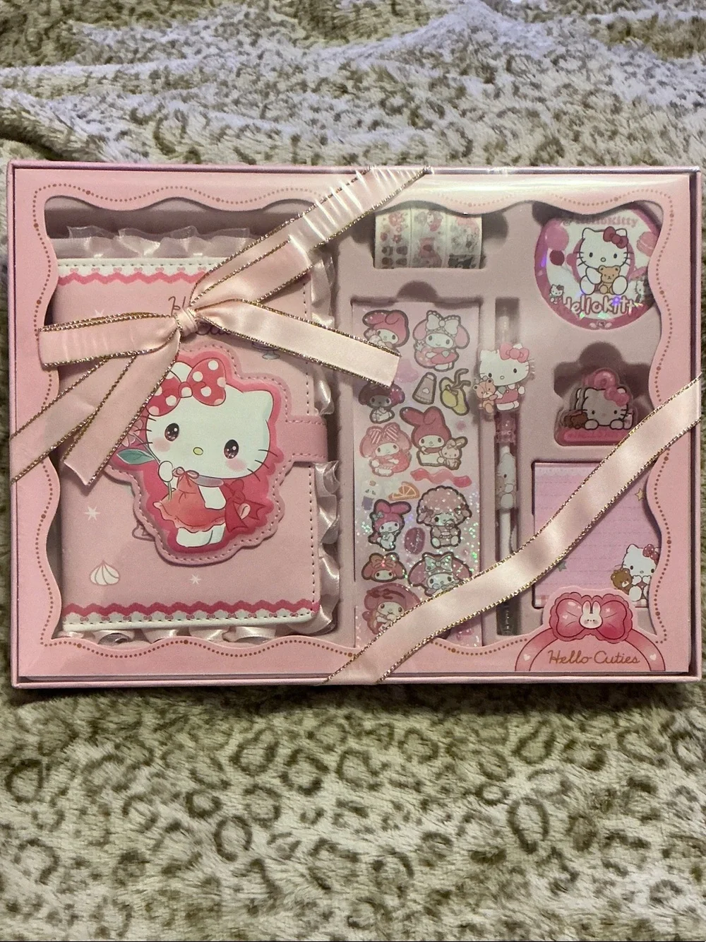 Hello Kitty Pink Kids Gift Stationery Set Absolutely Adorable 😊